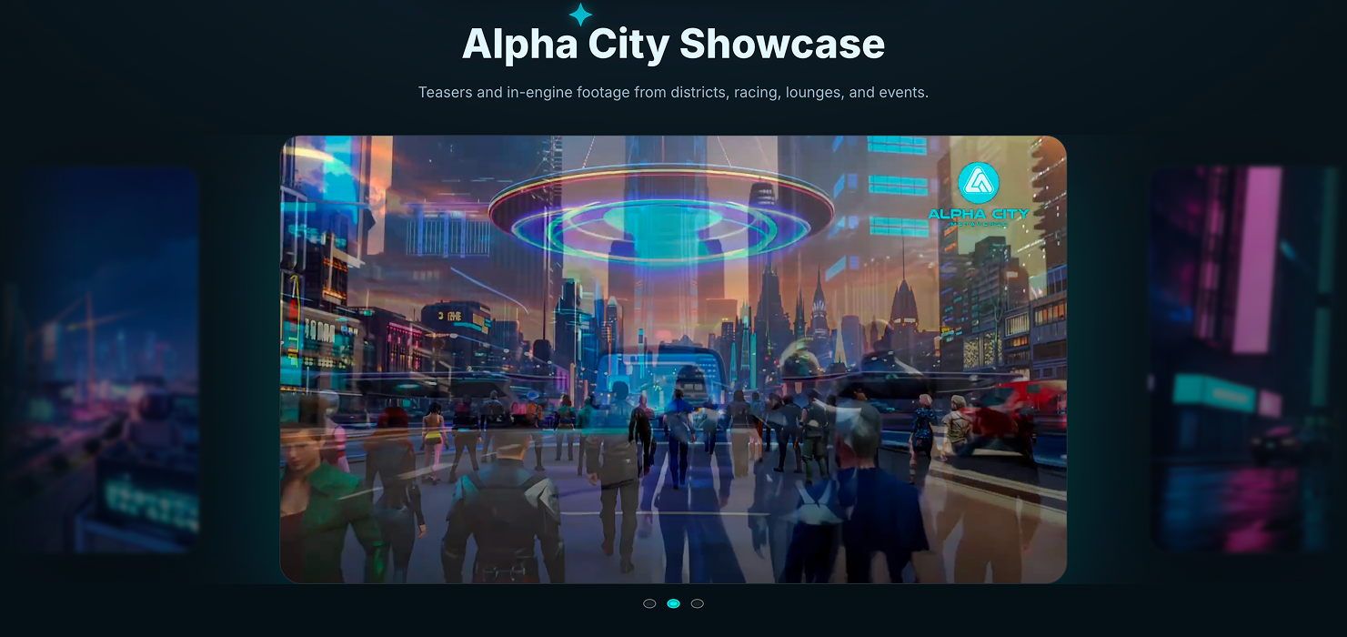 Alpha City $AMETA economy